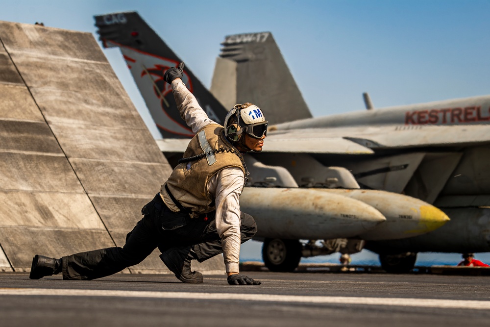 Nimitz Conducts Flight Operations