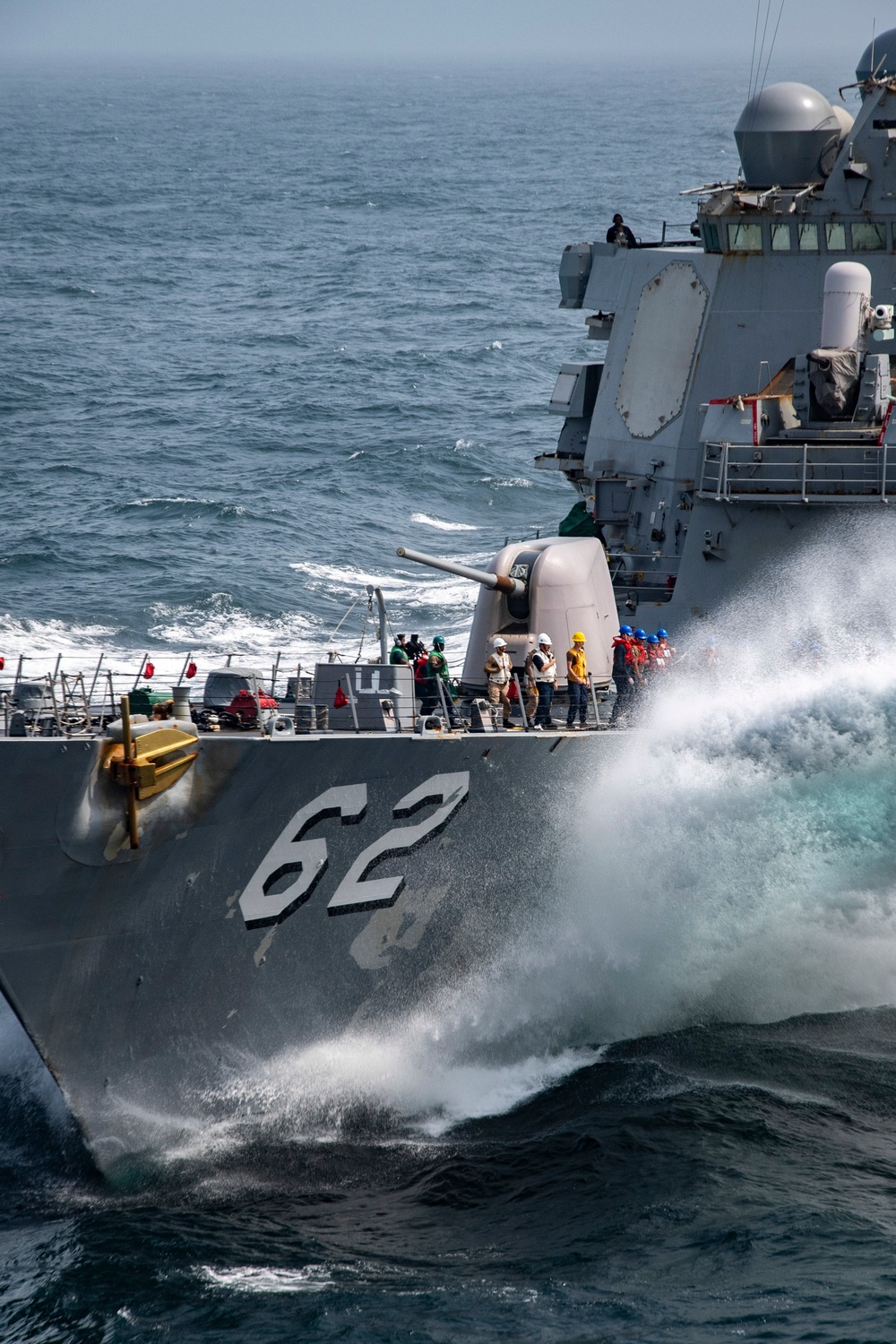 Nimitz Conducts a Replenishment-at-Sea