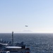 P-8 Poseidon Flies by USS Gerald R. Ford (CVN 78)