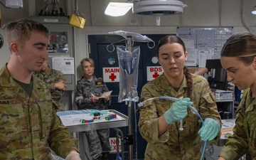 Australian Army Conducts Medical Training aboard USS America (LHA 6) During Talisman Sabre 25