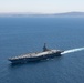 USS Gerald R. Ford (CVN 78) Transits the Strait of Gibraltar