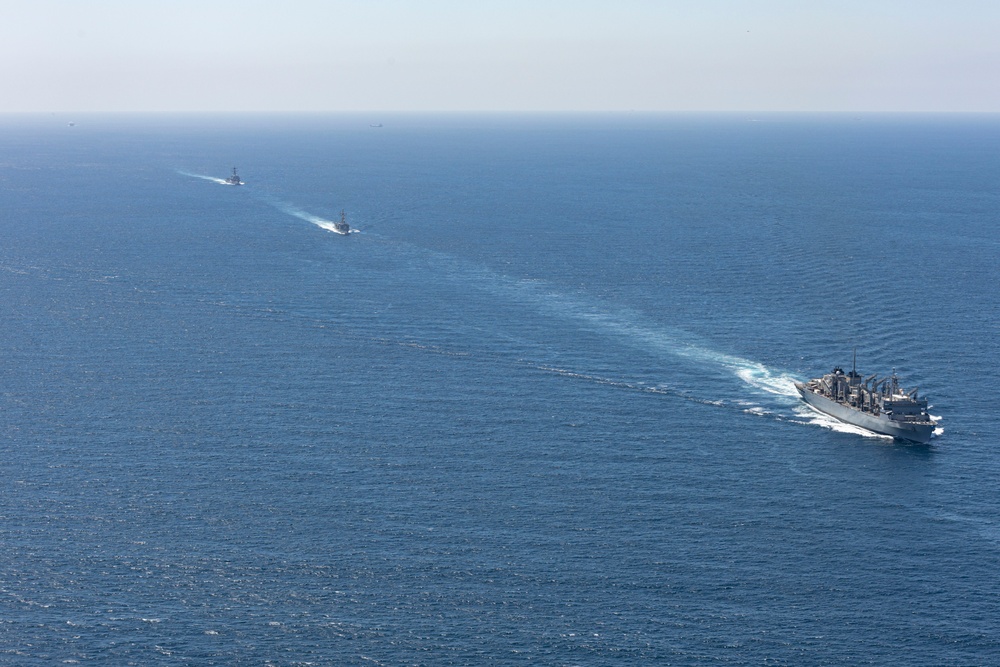 USS Gerald R. Ford (CVN 78) Transits the Strait of Gibraltar