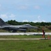 U.S. D.C. Air National Guard F-16 Fighting Falcons assigned to the 121st Fighter Squadron, Joint Base Andrews, Maryland, participate in exercise Resolute Force Pacific