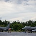 U.S. D.C. Air National Guard F-16 Fighting Falcons assigned to the 121st Fighter Squadron, Joint Base Andrews, Maryland, participate in exercise Resolute Force Pacific