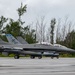 U.S. D.C. Air National Guard F-16 Fighting Falcons assigned to the 121st Fighter Squadron, Joint Base Andrews, Maryland, participate in exercise Resolute Force Pacific