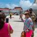 3rd Air Expeditionary Wing team welcomes community members  to a “Pet the Jet” day in Saipan