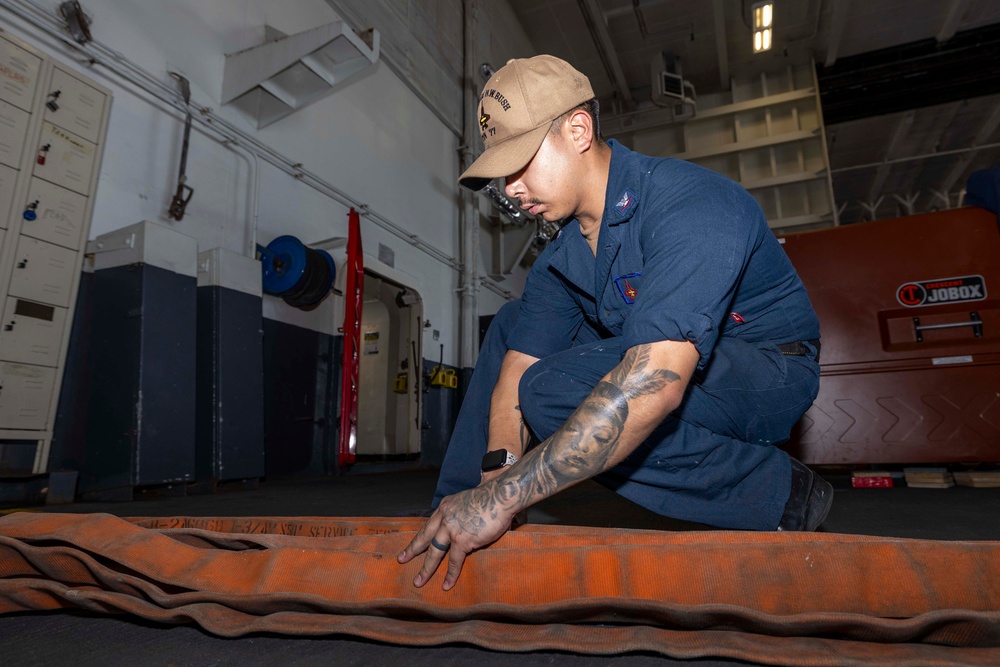 Daily Operations Aboard USS George H.W. Bush (CVN 77)