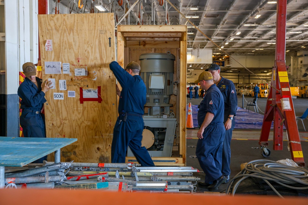 Daily Operations Aboard USS George H.W. Bush (CVN 77)