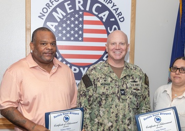 NNSY Celebrates Second Quarter 2025 Excellence in Best OPSEC Practices Award Winners