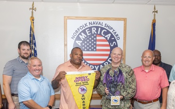 NNSY Celebrates Second Quarter 2025 Excellence in Best OPSEC Practices Award Winners