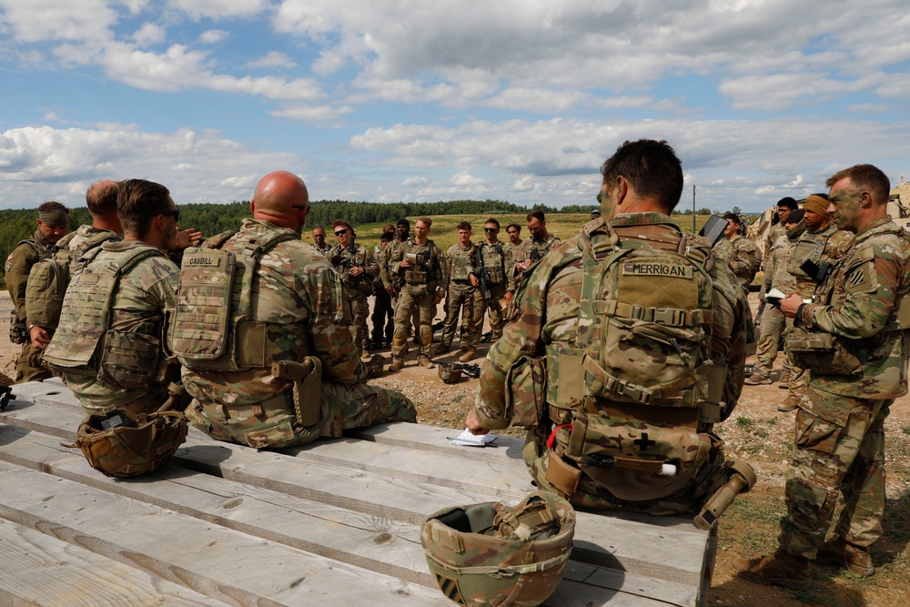 1 ABCT, 3rd Infantry Division conducts live fire exercise