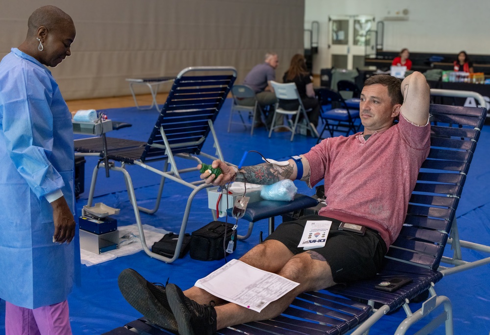 Armed Services Blood Program holds blood drive in Vicenza