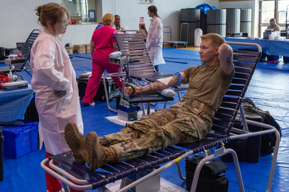 Armed Services Blood Program holds blood drive in Vicenza