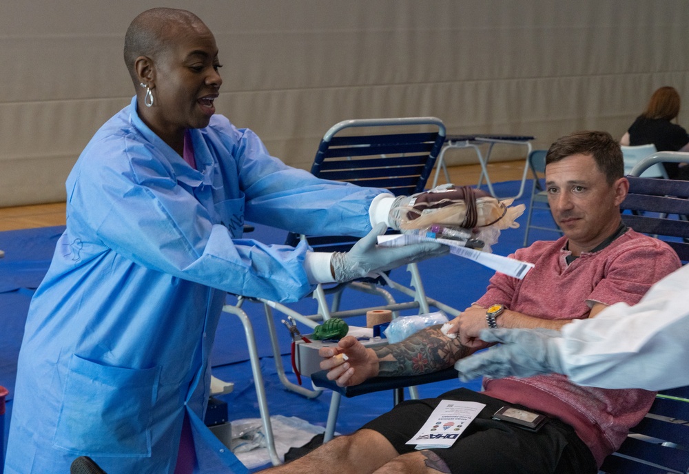 Armed Services Blood Program holds blood drive in Vicenza