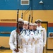 Navy Ceremonial Honor Guard performs at Journey House, Inc. during Navy Week Milwaukee 2025