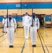 Navy Ceremonial Honor Guard performs at Journey House, Inc. during Navy Week Milwaukee 2025