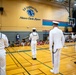 Navy Ceremonial Honor Guard performs at Journey House, Inc. during Navy Week Milwaukee 2025