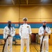 Navy Ceremonial Honor Guard performs at Journey House, Inc. during Navy Week Milwaukee 2025