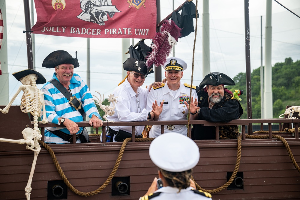 Sailors attend Milwaukee Milkmen game during Navy Week Milwaukee 2025