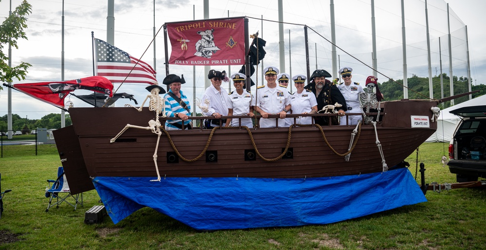 Sailors attend Milwaukee Milkmen game during Navy Week Milwaukee 2025
