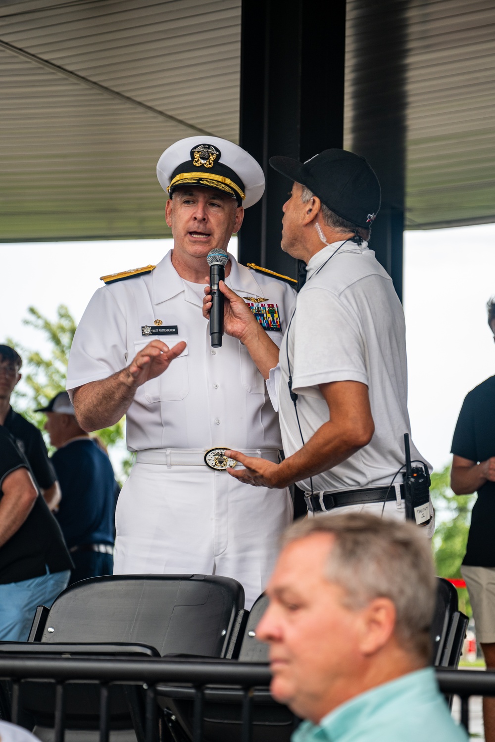Sailors attend Milwaukee Milkmen game during Navy Week Milwaukee 2025