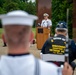 Sailors Participate in a Ceremony at Veterans Park during Milwaukee Navy Week