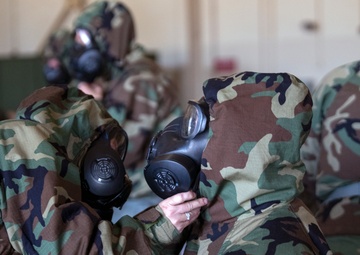 118th Wing conduct a Chemical, Biological, Radiological and Nuclear training at the 156th Wing