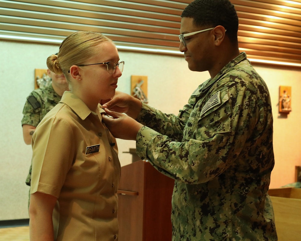 NIOC Pensacola Holds Awards Ceremony for the Month of July