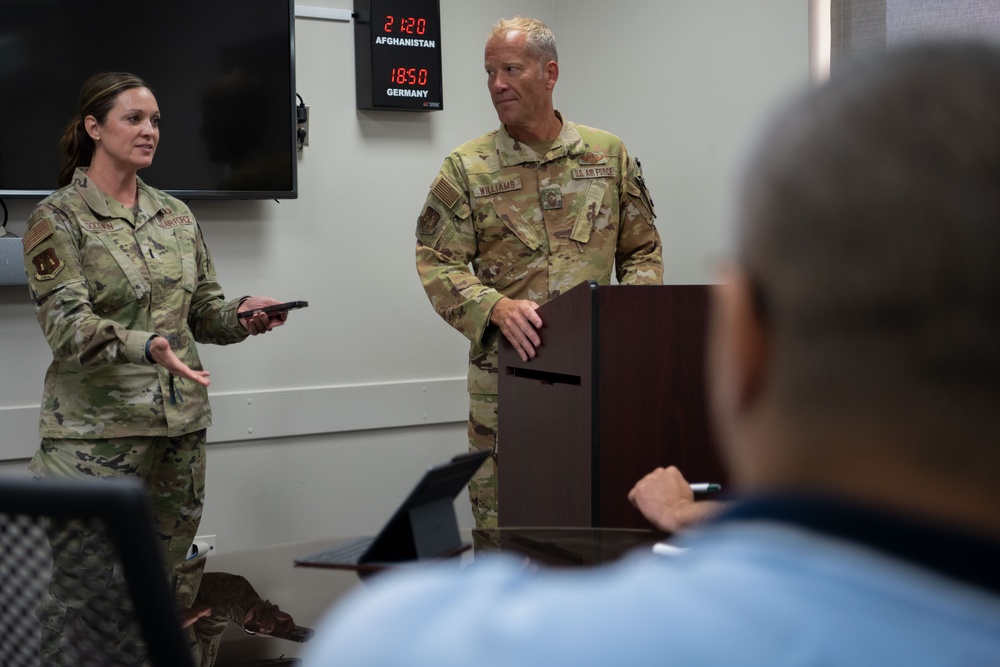 156th Wing hosts the 118th Wing for a deployment for training