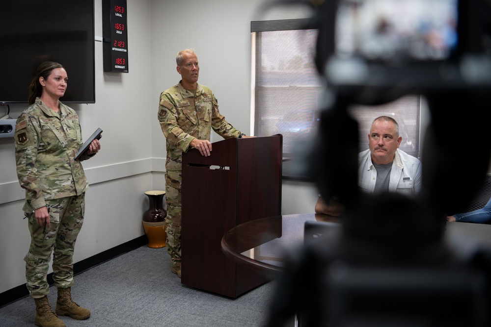 156th Wing hosts the 118th Wing for a deployment for training