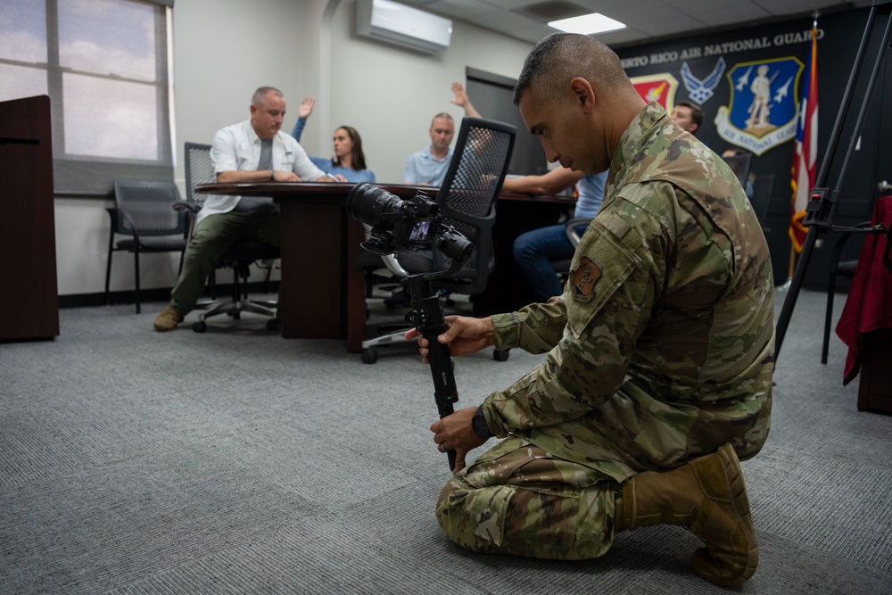 156th Wing hosts the 118th Wing for a deployment for training