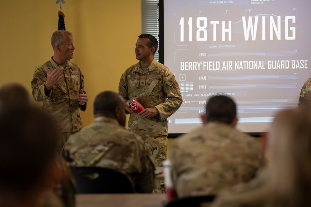 156th Wing hosts the 118th Wing for a deployment for training