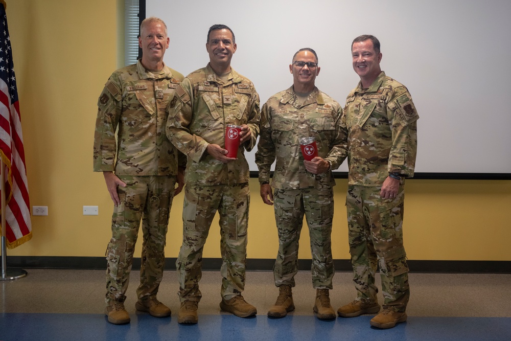 156th Wing hosts the 118th Wing for a deployment for training