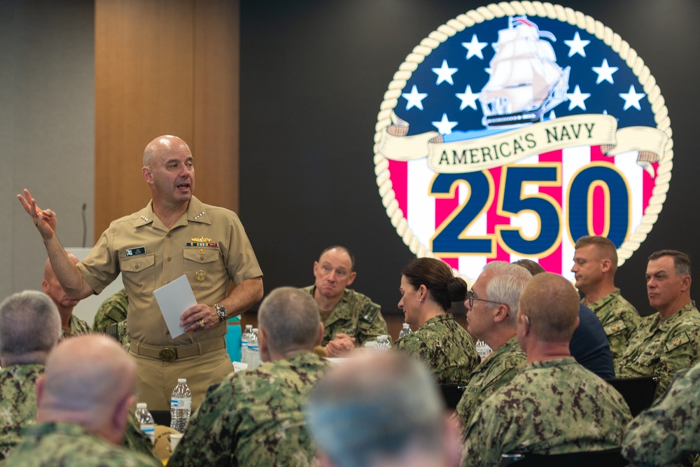 ACNO Adm. Jim Kilby Speaks at Reserve Flag Officer Training Symposium