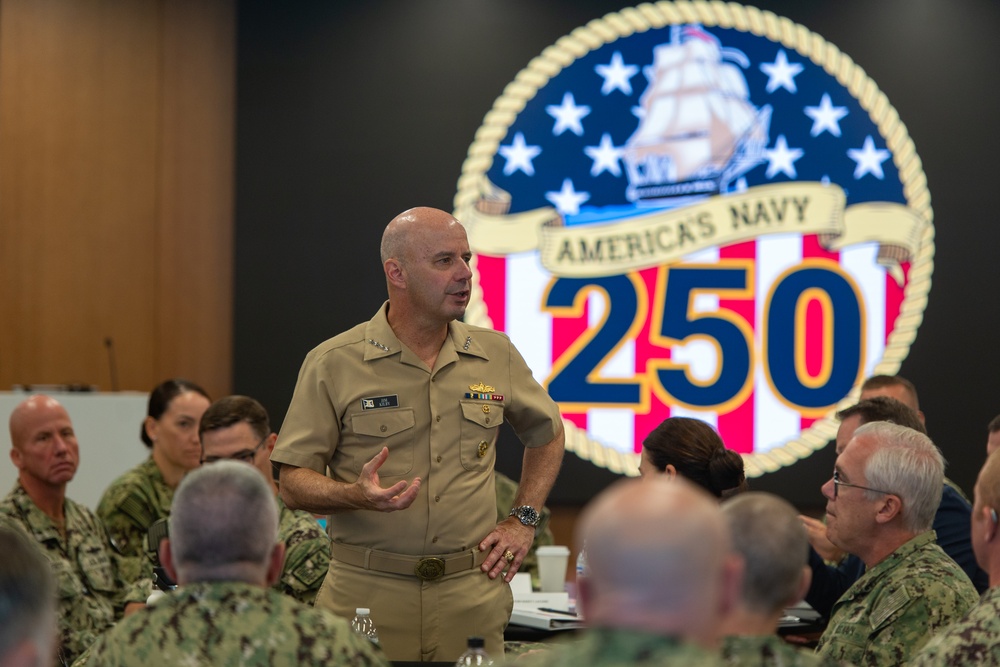 ACNO Adm. Jim Kilby Speaks at Reserve Flag Officer Training Symposium