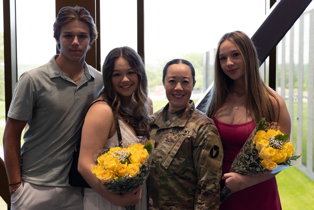 34th Infantry Headquarters and Headquarters Battalion Change of Command