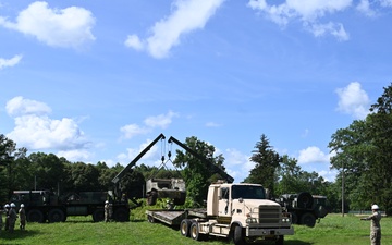 New Jersey National Guard Vehicle Recovery Training