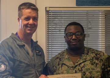 USS John C. Stennis (CVN 74) Awards Warfighter of the Week