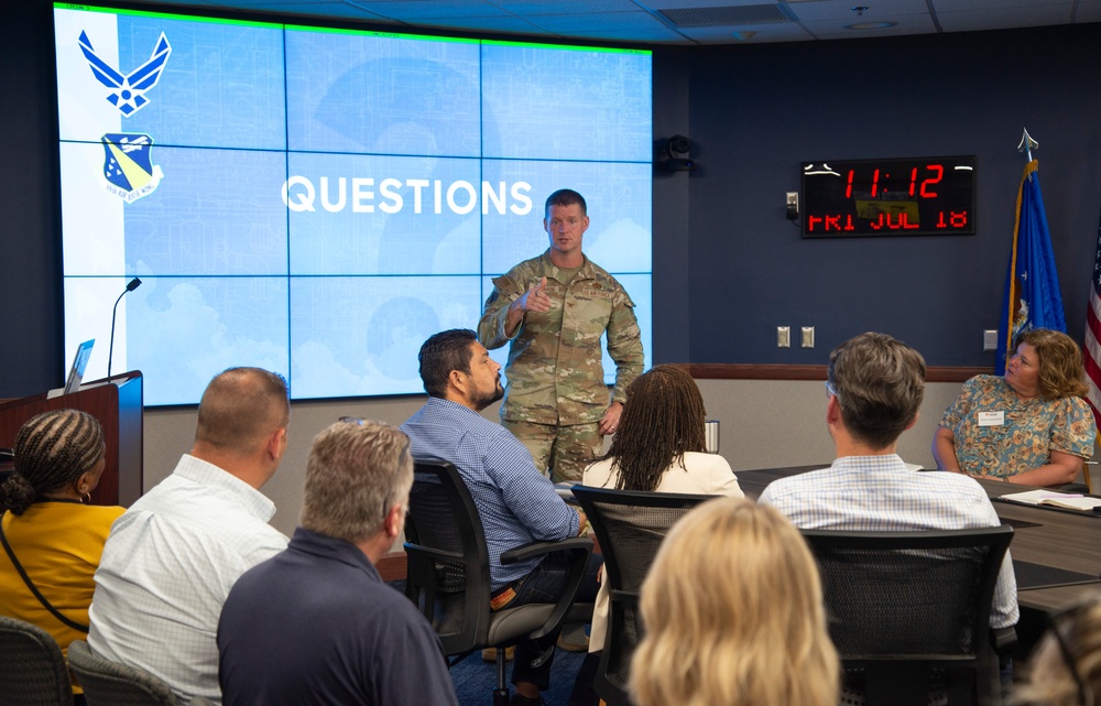 Leadership Ohio group tours Wright-Patterson Air Force Base