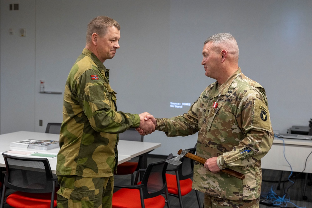 Maj. Gen. Charles Kemper’s Award Ceremony