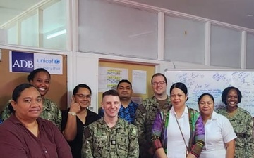 Navy Public Health Nurse Returns from Pacific Partnership Mission in Tonga