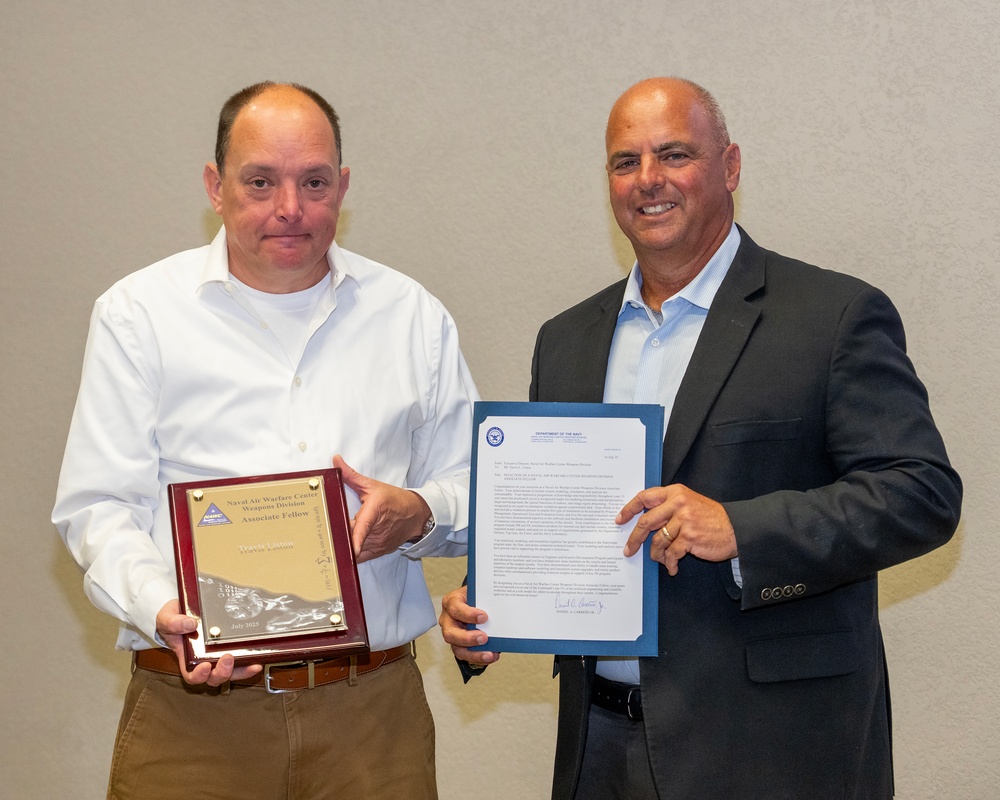 NAWCWD inducts 18 into Fellows Program