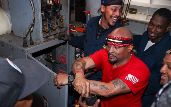 AC Maintenance Aboard USNS Comfort