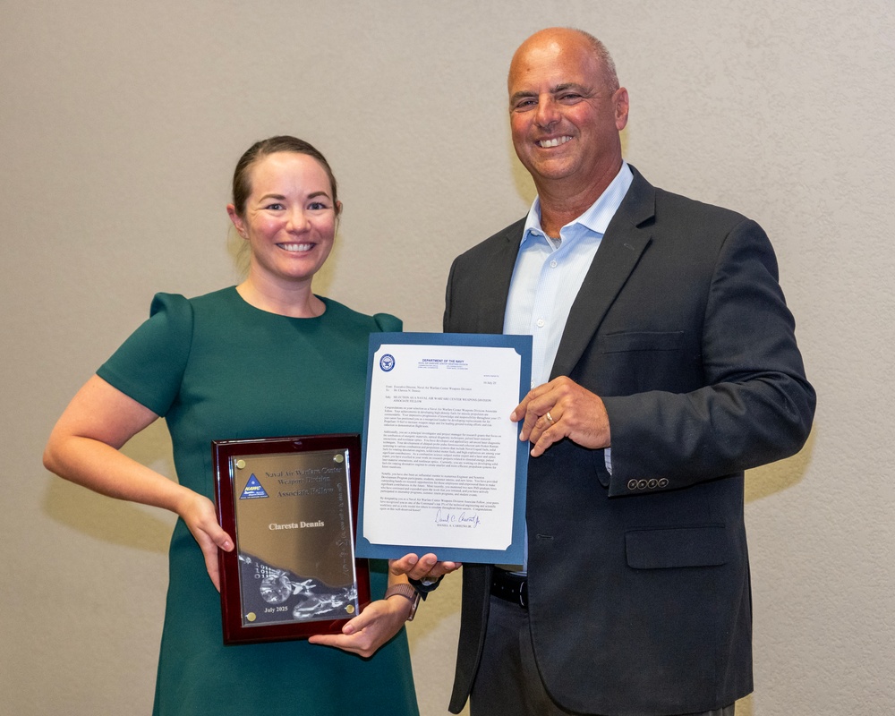 NAWCWD inducts 18 into Fellows Program