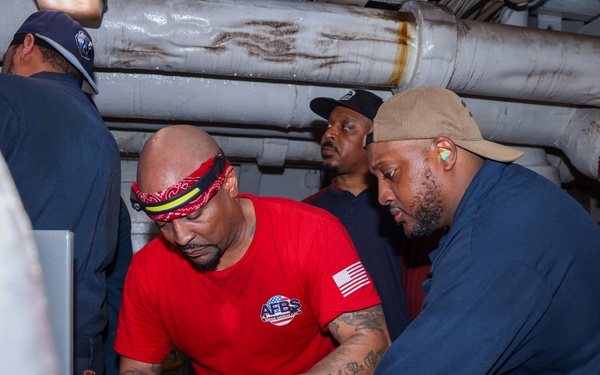 AC Maintenance Aboard USNS Comfort