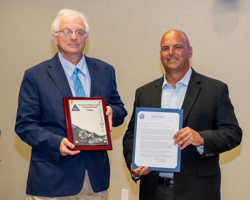 NAWCWD inducts 18 into Fellows Program