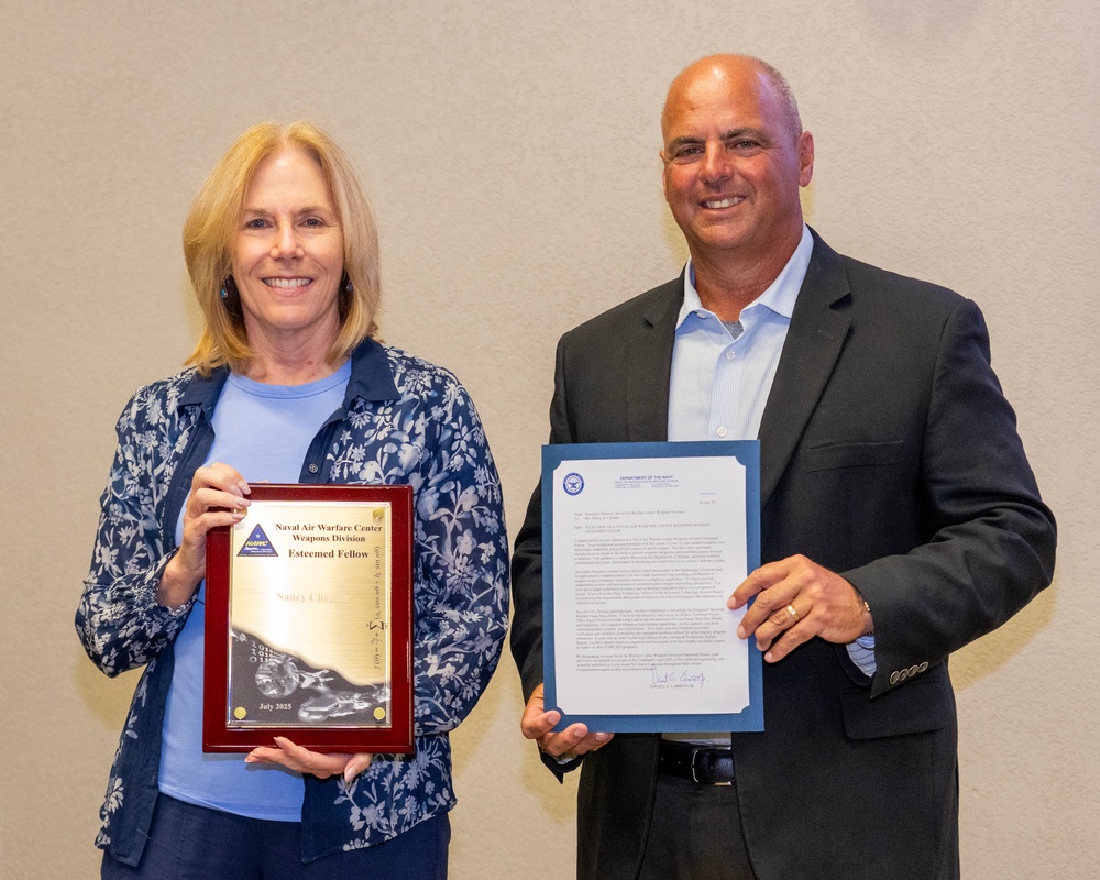 NAWCWD inducts 18 into Fellows Program