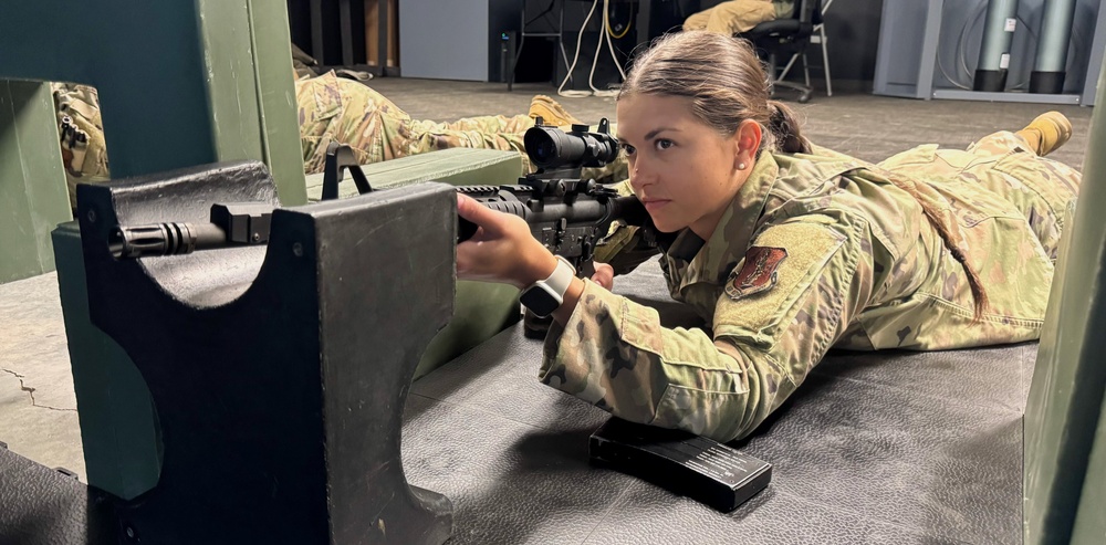 188th Wing Force Support Squadron wrapped up their annual training with a sharp focus on weapons qualification readiness