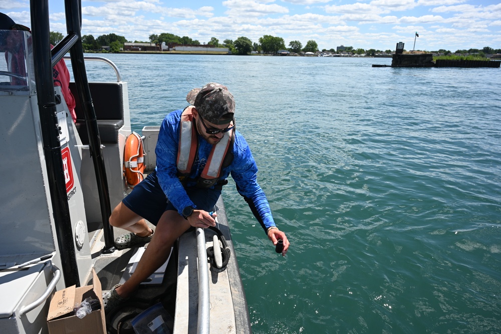Water Samples are Taken from Numerous Locations in the Niagara River and Erie Canal