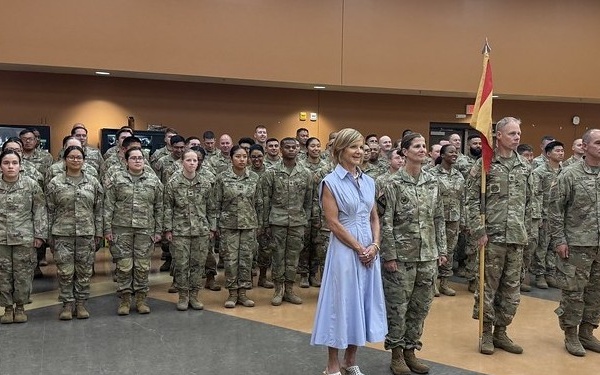 650th Regional Support Group holds farewell ceremony